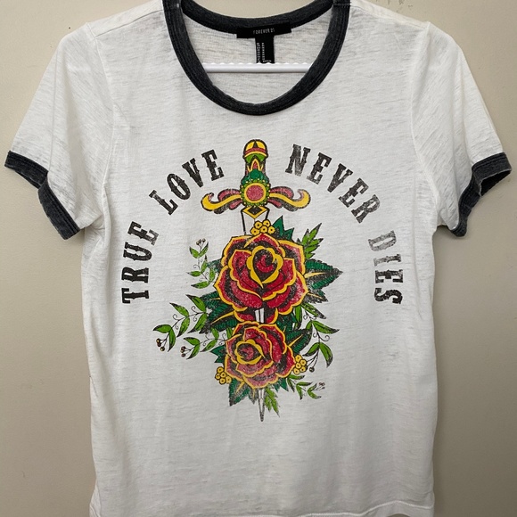 True Love Ringer Tee - Picture 1 of 2